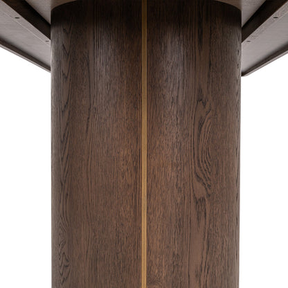 Eettafel Willox bruin 235 inclusief glas