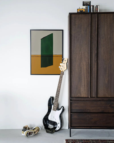 Geen mosgroen - Moderne Wanddecoratie | Artprint, Glass Art & Wandkleed by Urban Cotton