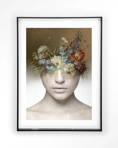 Bloom - Moderne Wanddecoratie | Artprint, Glass Art & Wandkleed by Urban Cotton