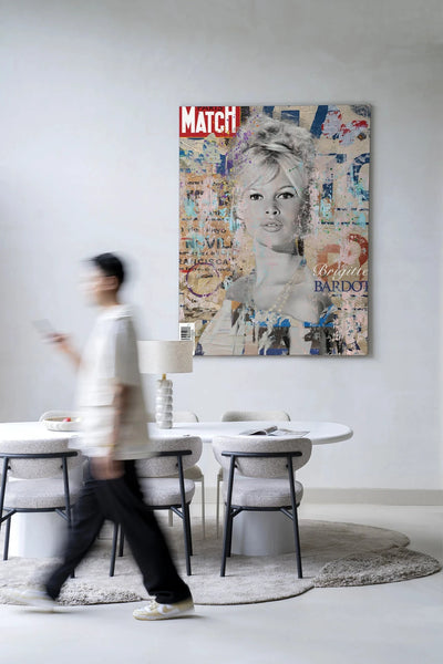 Brigitte - Moderne Wanddecoratie | Artprint, Glass Art & Wandkleed by Urban Cotton