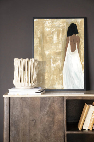 She opened her heart - Moderne Wanddecoratie | Artprint, Glass Art & Wandkleed by Urban Cotton