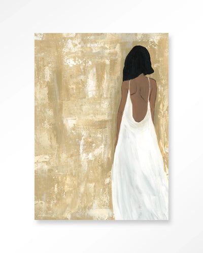 She opened her heart - Moderne Wanddecoratie | Artprint, Glass Art & Wandkleed by Urban Cotton