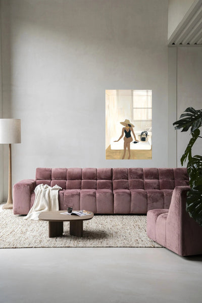 Luxuriate regardless - Moderne Wanddecoratie | Artprint, Glass Art & Wandkleed by Urban Cotton