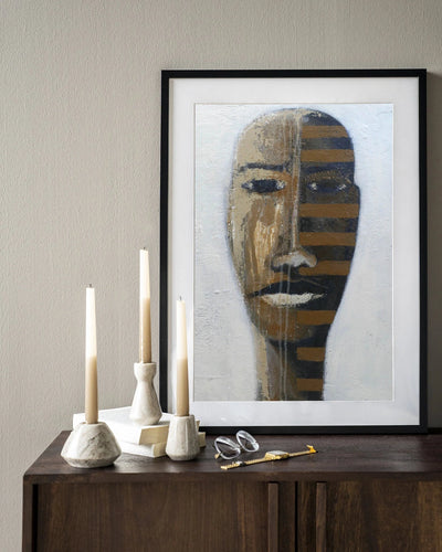 Head 1 - Moderne Wanddecoratie | Artprint, Glass Art & Wandkleed by Urban Cotton