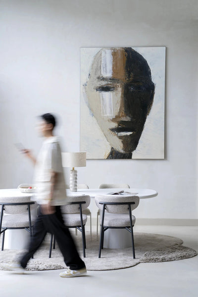 Head 2 - Moderne Wanddecoratie | Artprint, Glass Art & Wandkleed by Urban Cotton