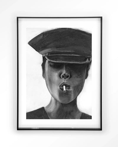 Smokes - Moderne Wanddecoratie | Artprint, Glass Art & Wandkleed by Urban Cotton