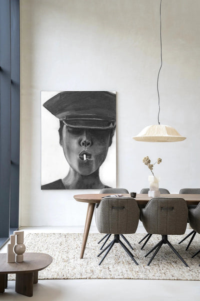 Smokes - Moderne Wanddecoratie | Artprint, Glass Art & Wandkleed by Urban Cotton
