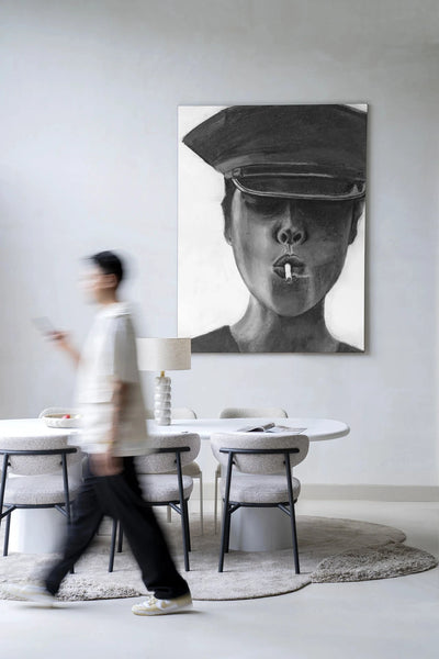 Smokes - Moderne Wanddecoratie | Artprint, Glass Art & Wandkleed by Urban Cotton