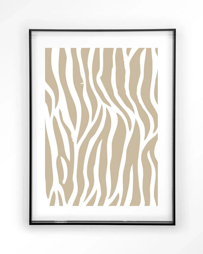 Savanna Beige - Moderne Wanddecoratie | Artprint, Glass Art & Wandkleed by Urban Cotton