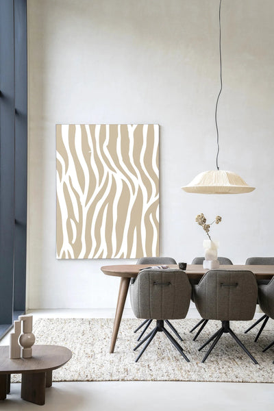 Savanna Beige - Moderne Wanddecoratie | Artprint, Glass Art & Wandkleed by Urban Cotton