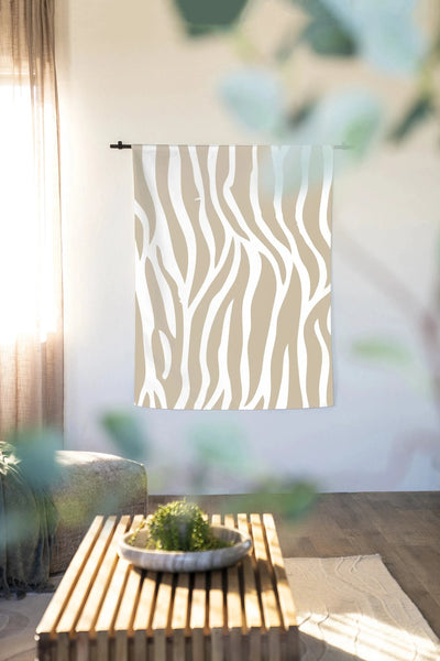 Savanna Beige - Moderne Wanddecoratie | Artprint, Glass Art & Wandkleed by Urban Cotton