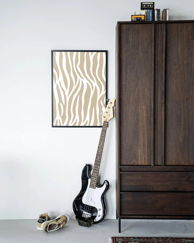 Savanna Beige - Moderne Wanddecoratie | Artprint, Glass Art & Wandkleed by Urban Cotton