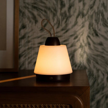 Tafellamp oplaadbaar Liv donkerbruin