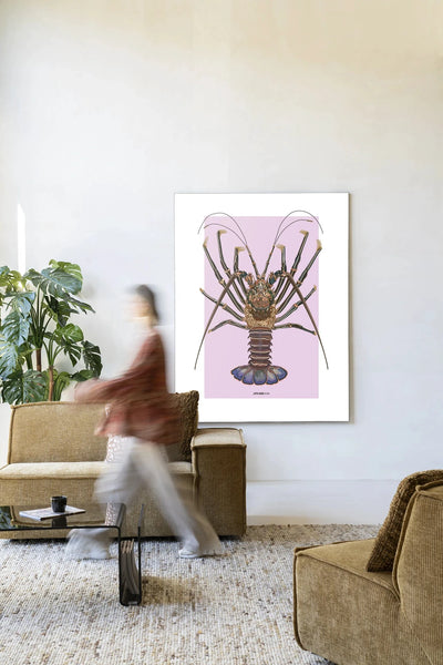 Langosta - Moderne Wanddecoratie | Artprint, Glass Art & Wandkleed by Urban Cotton