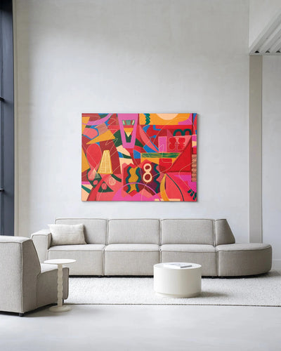 Una Noche de Jazz - Moderne Wanddecoratie | Artprint, Glass Art & Wandkleed by Urban Cotton