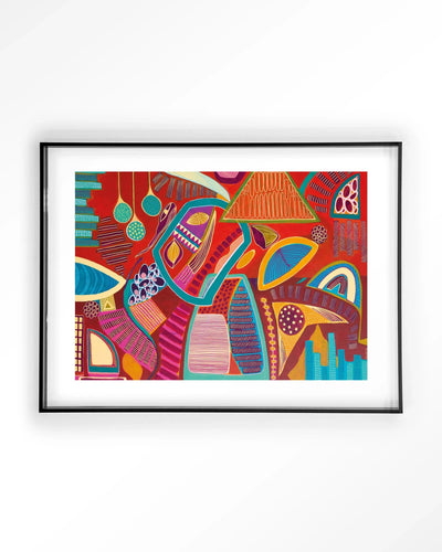 Vida Marina - Moderne Wanddecoratie | Artprint, Glass Art & Wandkleed by Urban Cotton