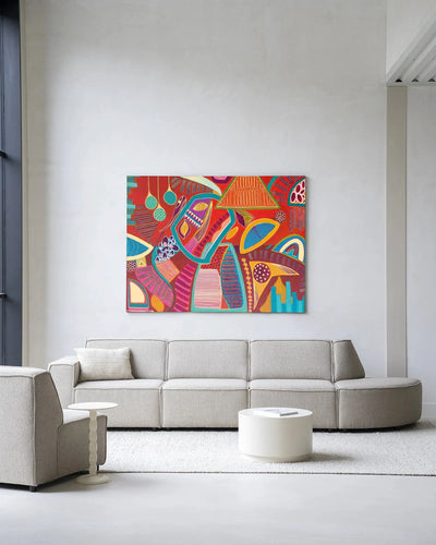 Vida Marina - Moderne Wanddecoratie | Artprint, Glass Art & Wandkleed by Urban Cotton