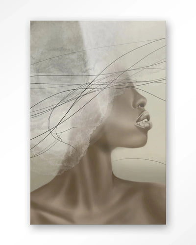 Cloudy thoughts - Moderne Wanddecoratie | Artprint, Glass Art & Wandkleed by Urban Cotton