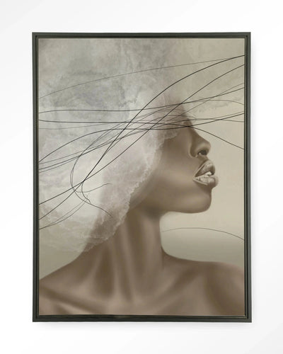 Cloudy thoughts - Moderne Wanddecoratie | Artprint, Glass Art & Wandkleed by Urban Cotton