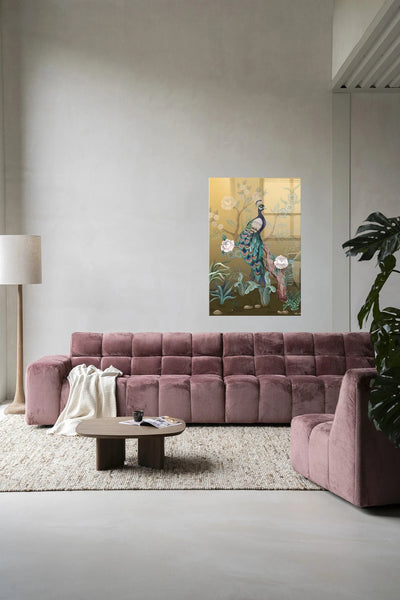 Peacock - Moderne Wanddecoratie | Artprint, Glass Art & Wandkleed by Urban Cotton