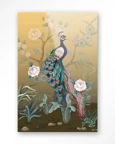 Peacock - Moderne Wanddecoratie | Artprint, Glass Art & Wandkleed by Urban Cotton