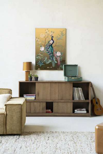 Peacock - Moderne Wanddecoratie | Artprint, Glass Art & Wandkleed by Urban Cotton