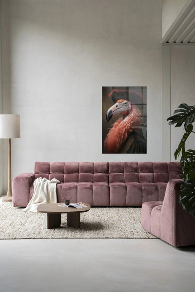 Flamingo - Moderne Wanddecoratie | Artprint, Glass Art & Wandkleed by Urban Cotton