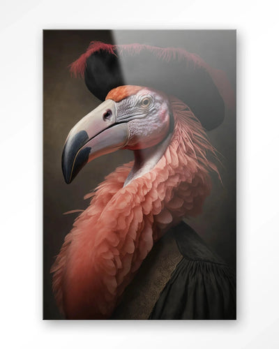 Flamingo - Moderne Wanddecoratie | Artprint, Glass Art & Wandkleed by Urban Cotton