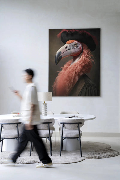 Flamingo - Moderne Wanddecoratie | Artprint, Glass Art & Wandkleed by Urban Cotton