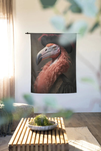 Flamingo - Moderne Wanddecoratie | Artprint, Glass Art & Wandkleed by Urban Cotton