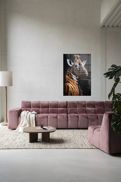 Giraffe - Moderne Wanddecoratie | Artprint, Glass Art & Wandkleed by Urban Cotton