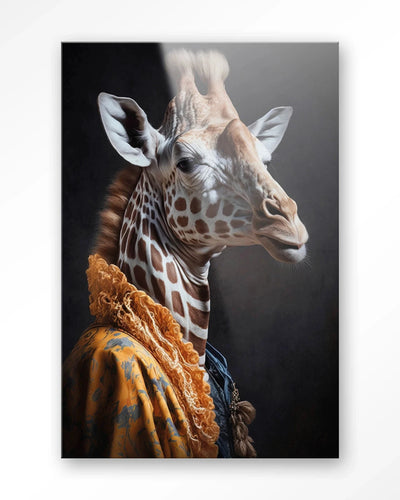 Giraffe - Moderne Wanddecoratie | Artprint, Glass Art & Wandkleed by Urban Cotton