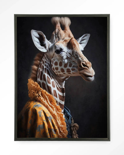 Giraffe - Moderne Wanddecoratie | Artprint, Glass Art & Wandkleed by Urban Cotton