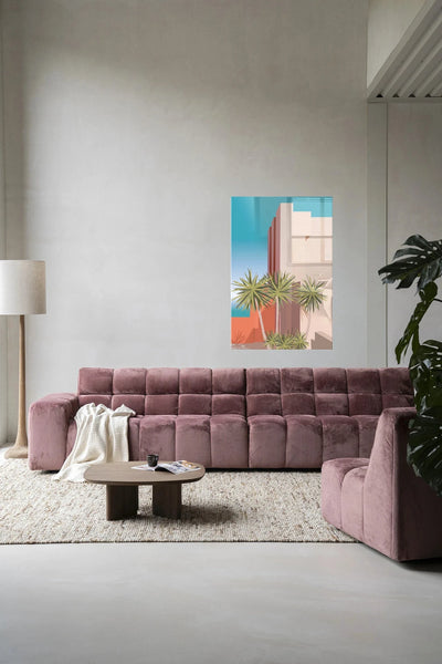 Tropical Place - Moderne Wanddecoratie | Artprint, Glass Art & Wandkleed by Urban Cotton