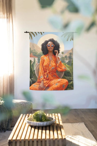 Mia - Moderne Wanddecoratie | Artprint, Glass Art & Wandkleed by Urban Cotton