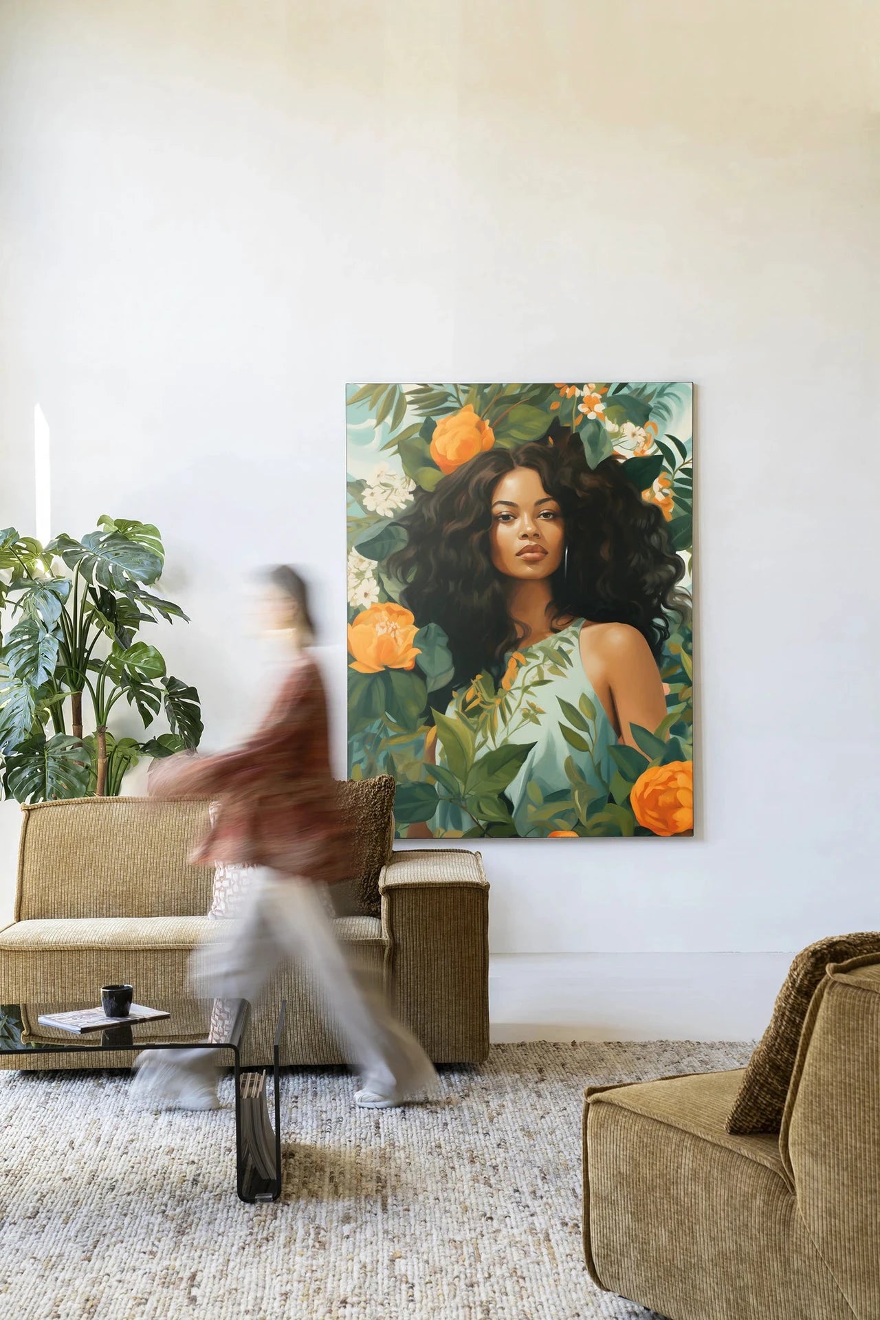 Rosita - Moderne Wanddecoratie | Artprint, Glass Art & Wandkleed by Urban Cotton