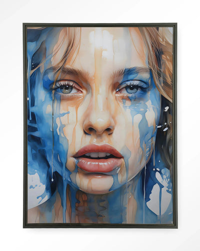 Aqua - Moderne Wanddecoratie | Artprint, Glass Art & Wandkleed by Urban Cotton
