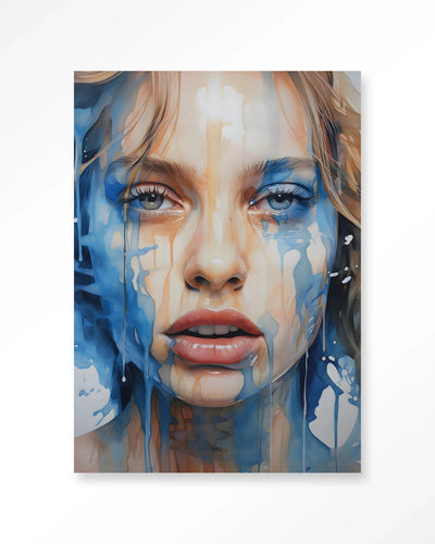 Aqua - Moderne Wanddecoratie | Artprint, Glass Art & Wandkleed by Urban Cotton