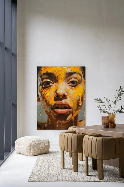 Honey - Moderne Wanddecoratie | Artprint, Glass Art & Wandkleed by Urban Cotton