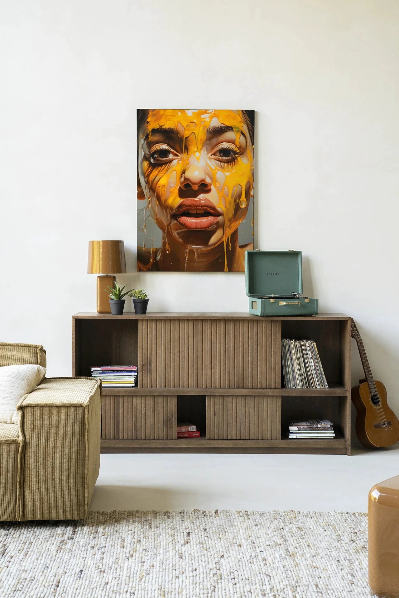 Honey - Moderne Wanddecoratie | Artprint, Glass Art & Wandkleed by Urban Cotton