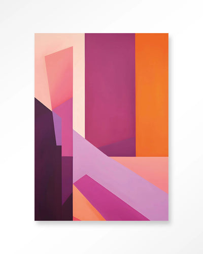 Folded Lines - Moderne Wanddecoratie | Artprint, Glass Art & Wandkleed by Urban Cotton