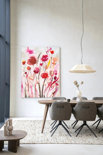 Spring Flowers - Moderne Wanddecoratie | Artprint, Glass Art & Wandkleed by Urban Cotton