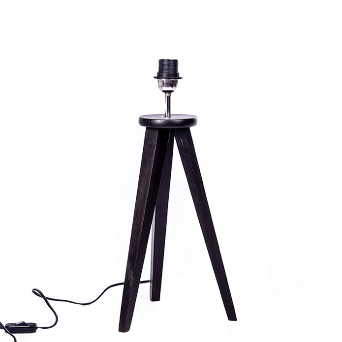 Biak Tafellamp voet Teakhout 50cm