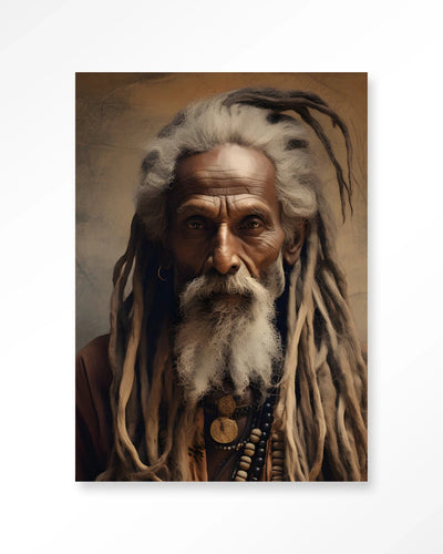 Wise Man - Moderne Wanddecoratie | Artprint, Glass Art & Wandkleed by Urban Cotton