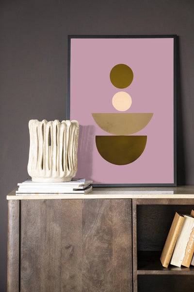 Forma 1 Lilac - Moderne Wanddecoratie | Artprint, Glass Art & Wandkleed by Urban Cotton