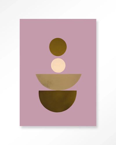 Forma 1 Lilac - Moderne Wanddecoratie | Artprint, Glass Art & Wandkleed by Urban Cotton