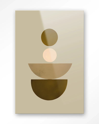 Forma 1 Beige - Moderne Wanddecoratie | Artprint, Glass Art & Wandkleed by Urban Cotton
