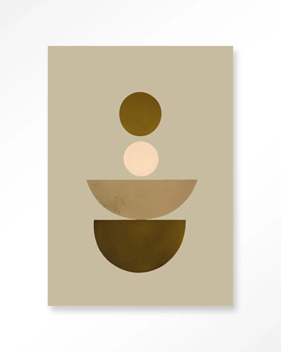 Forma 1 Beige - Moderne Wanddecoratie | Artprint, Glass Art & Wandkleed by Urban Cotton