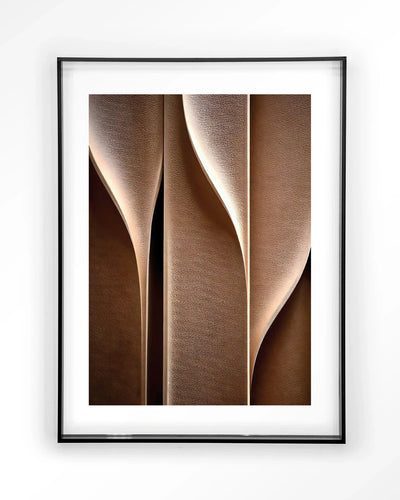 Whispering Curves - Moderne Wanddecoratie | Artprint, Glass Art & Wandkleed by Urban Cotton