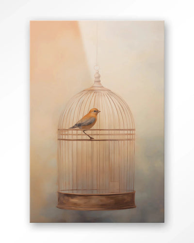 Bird Cage - Moderne Wanddecoratie | Artprint, Glass Art & Wandkleed by Urban Cotton